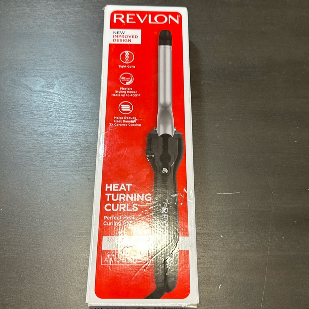 Revlon Curling Iron New In Box